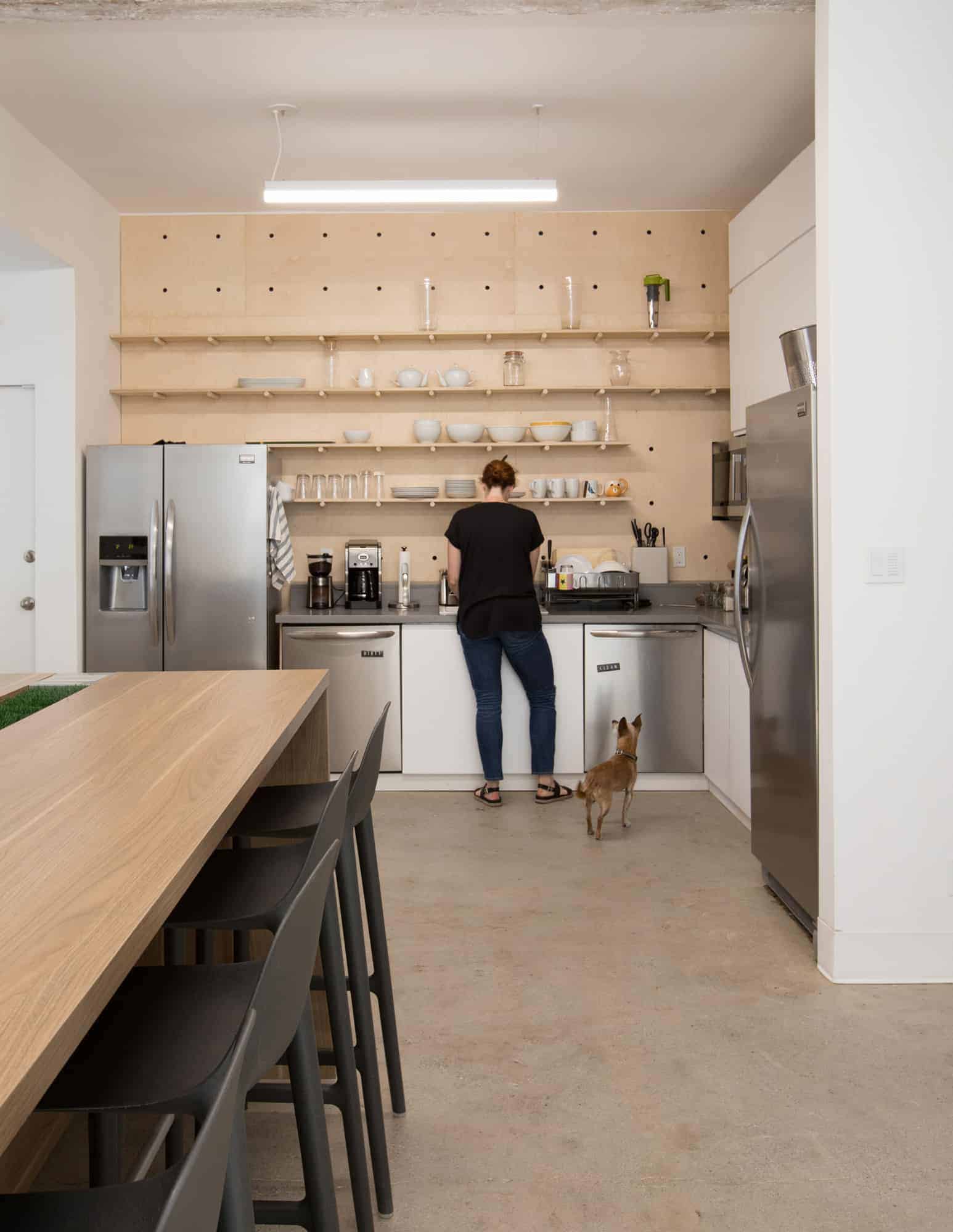 Enlisted Design Kitchen Area