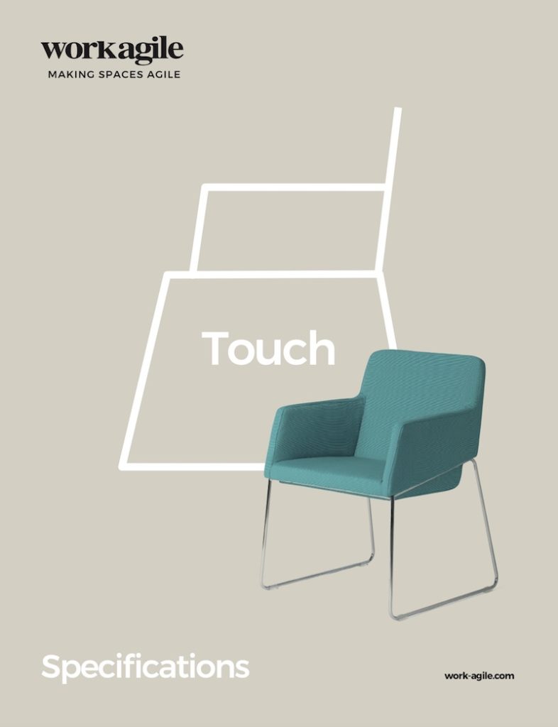 Touch armchair brochure shown on front cover