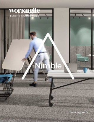 Workagile Nimble table brochure front cover