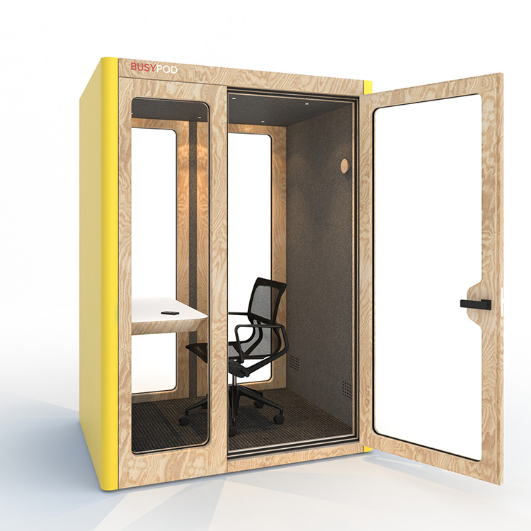 Workagile Busypod Privacy Booth on white background
