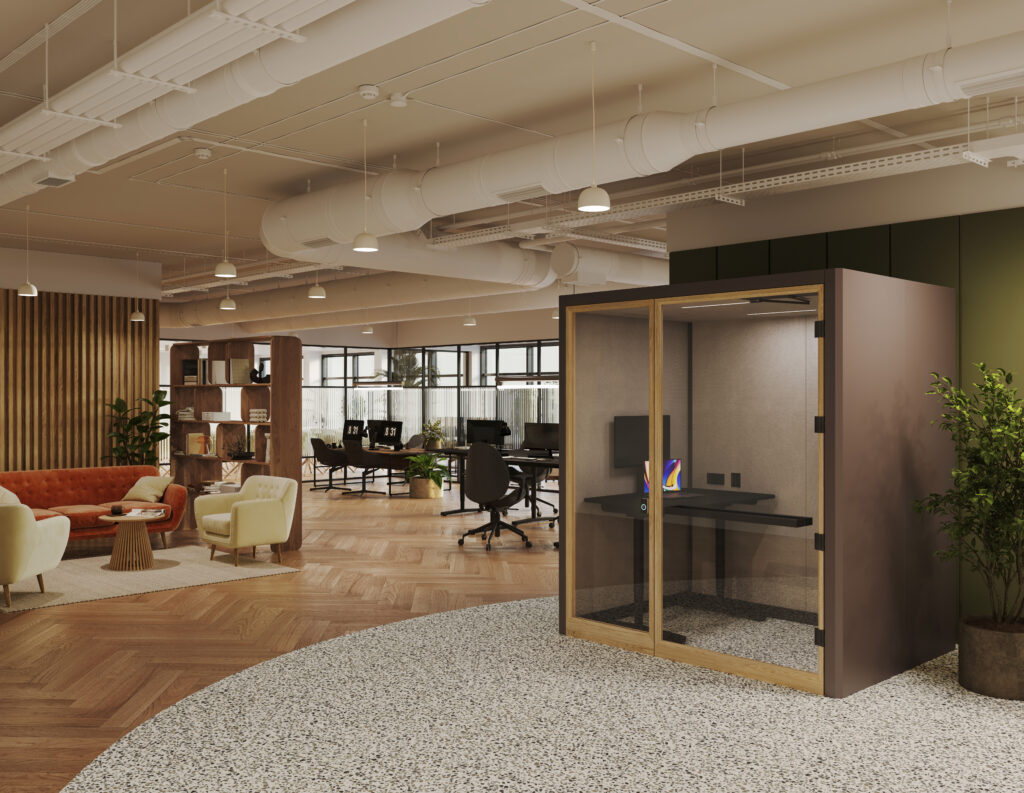 Asset Pod Access Pod: Acoustic Pods designed with accessibility at its core